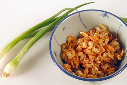 Dried Shrimps and Scallion