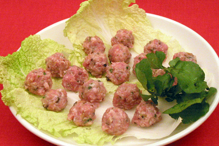 Pork Meatballs