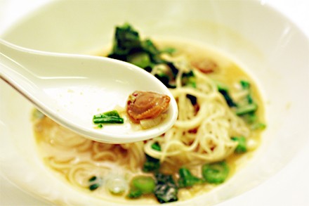 Baby Abalone on a Spoon