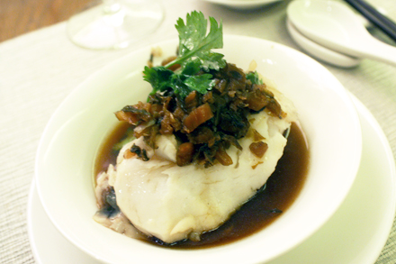 Steamed Xunke on Individual Plate