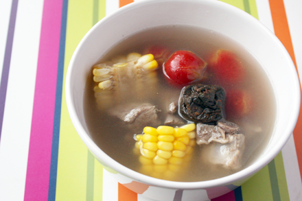 Haw and Pork Ribs Soup